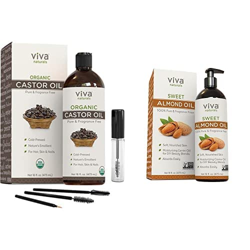 Castor Oil + Sweet Almond Oil Bundle