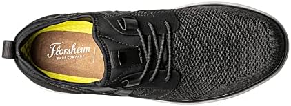 Florsheim Men's, Venture Knit Plain Toe Oxford Black 8.5 W | Image 5