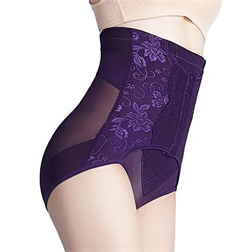 Culotte gainante culotte de contrôle du ventre pour les femmes L violet