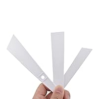 Vista 8 de 3 piezas de plástico azul esparcidor de placa raspadora de placa de frotis cepillos duraderos, flexibles, fáciles de limpiar, kit de espátula