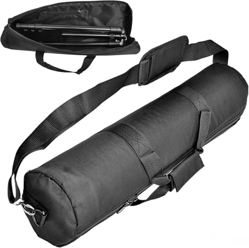 WSNDM Trépied Sac Rembourré, Etui de Transport pour Support de Lumière, Sac de Transport pour Trépied, Étanche Léger, pour Votre Trépied dans Un Sac de Photographie, Équipement Studio Photo, 80 cm