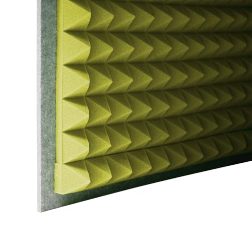 Cabina Acústica Cuadrada Moderna, Pequeño Estudio Portátil de Grabación, Caja de Aislamiento Acústico Amarilla para Voz, Cubierta Plegable de Escritorio para Grabación miniatura 2