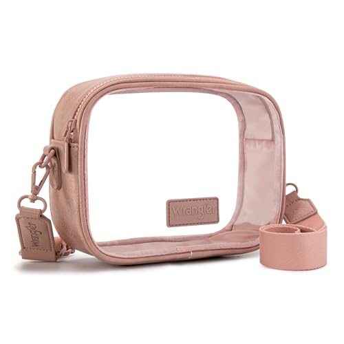 Image of Montana West X Wrangler Clear Bag for Stadium Events Crossbody Purse for Concerts, Sports