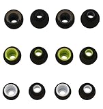 ALXCD Ear Tip for Jaybird X2 X Earphone, SML 3 Sizes 6 Pair Soft Silicone Replacement Earbud Tips, Fit for Jaybird X2 X (Not for X3) Wireless Bluetooth Earphone [6 Pair]