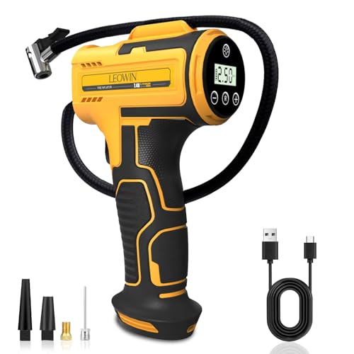 Tire Inflator Portable Air Compressor with Digital Gauge