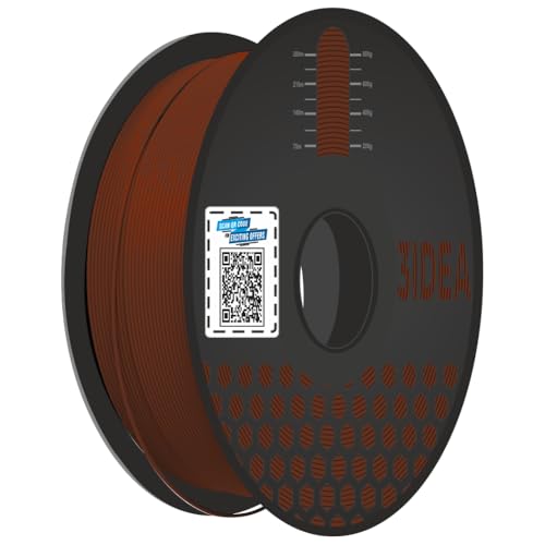 Image of 3Idea Premium PLA+ Brown 3D Printer Filament 1.75mm Dimensional Accuracy + /- 0.03mm Net Weight- 1 KG