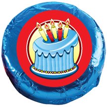 Miniatura 3 de Orejas con cubierta de cromo de Happy BiRTHDAY COOKIE TALK  12 unidades