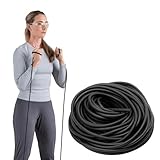 THERABAND Latex Resistance Tube for Pilates, Home Gym, Rehab, Professional Physical Therapy, & Fitness Equipment, Resistance Training, Elastic Band, 30.5 Metre, Black, Special Heavy