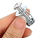 PRETYZOOM 25pcs 1/4-20 Threaded Insert Nut Set Small Petal Rivet Nuts and Screw Anchors Expansion for Hollow Wall and Plastic Metal Fastener Inserts for Industrial Use