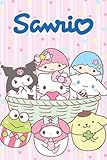  Sanrio Notebook: Sanrio Notebook Journal Gift,120 Lined Paper Book for Writing, Perfect Present for Fans, Notebook Diary 6 X 9 Inches