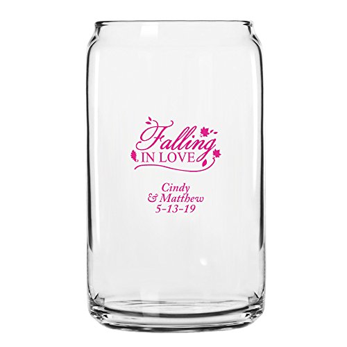 Vasos impresos personalizados 16 oz pack 48 fucsia