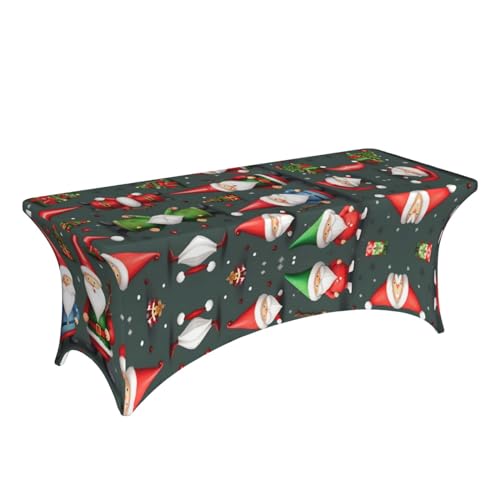 Nappe extensible élasthanne pour masquer et décorer une table 1,8m