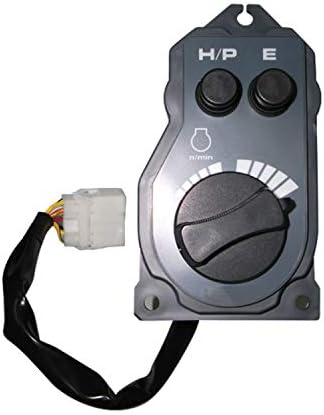 New Throttle Knob 4341545 for Hitachi EX200-5 EX200 EX100 EX120 EX300 Fuel Dial Manual Gas Knob Switch Excavator Forestry Machine Parts