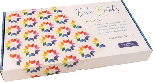 Echo Batiks Cookie Cutter Quilt Kit Moda Fabrics KIT4369 by Moda Fabrics - Image 2
