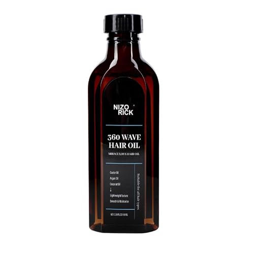 NIZORICK 360 Wave Hair Oil – Nourishing Hair Oil for Men – L