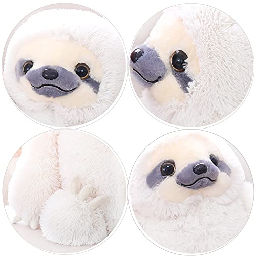 Winsterch Cute Sloth Stuffed Animals,15.7 Inches Small Sloth Stuffed Plush Animal Toy Birthday for Kids Boys and Girls,Soft Sloth Plush Stuffed Animal Toy - Thumbnail 3