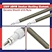 Dusledel 120V 500W Smoker Heating Element Compatible with Bradley BS611 / BTDS76P 4-Rack Outdoor Electric Smoker BTDS108P 6-Rack Bradley Digital Food Smokers, Ceramic Sheath with Nuts