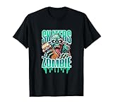 Photo Gallery zombie skater creepy cranio gocciolante horror halloween maglietta Photo Gallery zombie skater creepy cranio gocciolante horror halloween maglietta