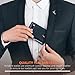 RUNBOX Slim Wallets for Men - Leather Money Clip Mens Wallet - RFID Blocking Front Pocket Bifold Wallet - Thin Credit Card Holder with Gift Box