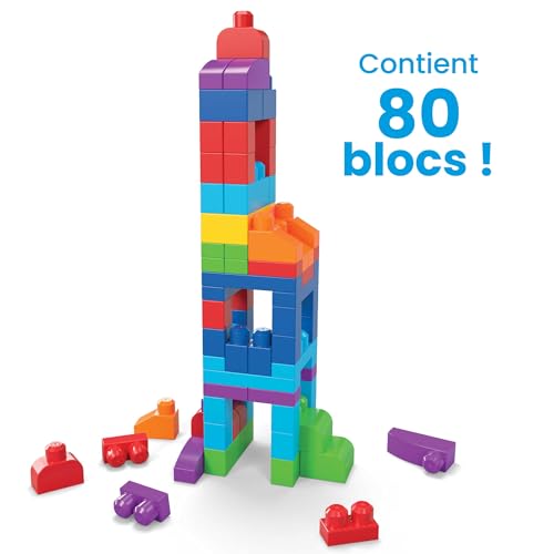 Mega Bloks Grand Sac De Construction Avec 80 Briques - vue 4