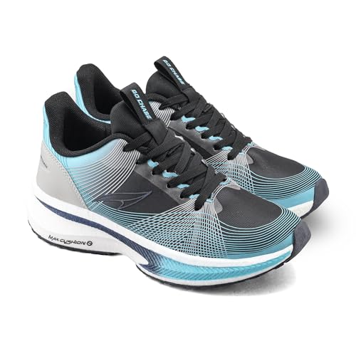 Image of ASIAN Hypercushion-09 Men's Running Shoes with Max Cushion Sole, Lace-Up Support, Lightweight Design for Running & Training