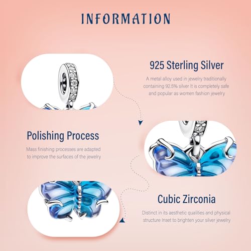 La Mejor Selección de Charm pandora mariposas listamos los 10 mejores. 10 Imagen adicional