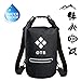 Waterproof Dry Bag 20L | Lightweight and Roll Top Dry Compression Sack with Zip Pocket | Best for Travel, Kayaking, Beach, Rafting, Boating, Hiking, Camping and Fishing
