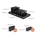 Alxum iPad Charging Station, 108W 10 Port Phone Docking Station & Organizer with Adjustable Dividers, Multi Devices USB Charger Dock for iPhone, Samsung Galaxy, Cell Phone, Apple, Tablet and More