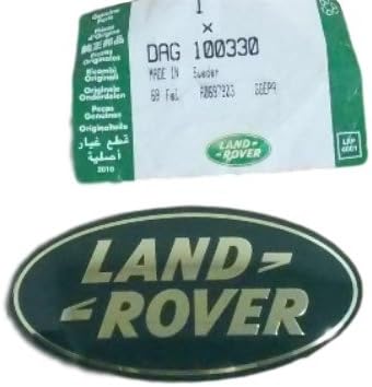 Land Rover Genuine Front Grille Name Plate Range Rover LR3 Freelander Range Rover Sport OEM DAG100330 New