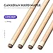 YEUEK Jianying Pool Cue Stick, Billiard Cue Sticks with Hard Case and Extension, 2-Pieces 58