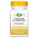 Nature's Way Choline and Inositol, 500mg, 100 Capsules