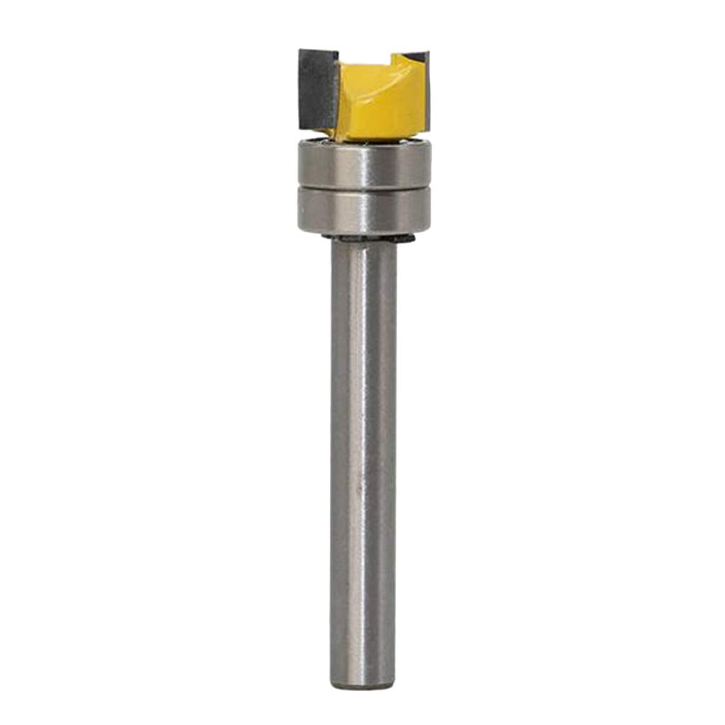 ATORSE 6Mm Woodworking Milling Cutter Slotting Cutter with Bearing Trimming Tool 1Home & Garden|Tools|Power Tools|Router Bits-image-5