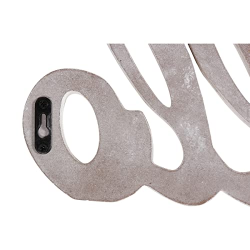 Sintosin 31AA Rustic Distressed White Wooden Hello Sign thumb #6