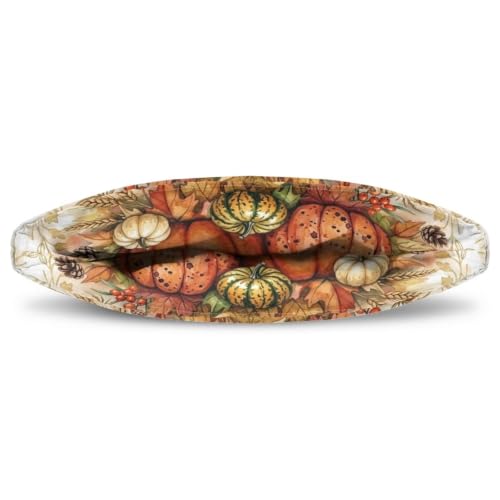 Image of Harvest Pumpkins Fall Tea Cosy for Teapot Tea Pot Cozy Washable, Keeping Warm, Kettle Cover for Thanksgiving Party, Dust Proof Breakfast Tea Pot Cover