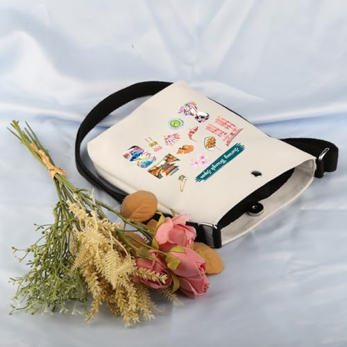 VAMSII Japan Travel Crossbody Bag Japan Souvenir Gift Japan Vacation Gift Japan Tokyo Lover Gift Japanese Sakura Gift3