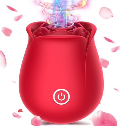 Image of Rose Toy + Wand Massager Set, Rechargeable Silicone Personal Massagers for Women, Discreet Storage, Gift-Ready Wellness Duo