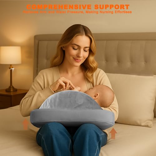 Coussin allaitement ergonomique pour soulager le mal de dos