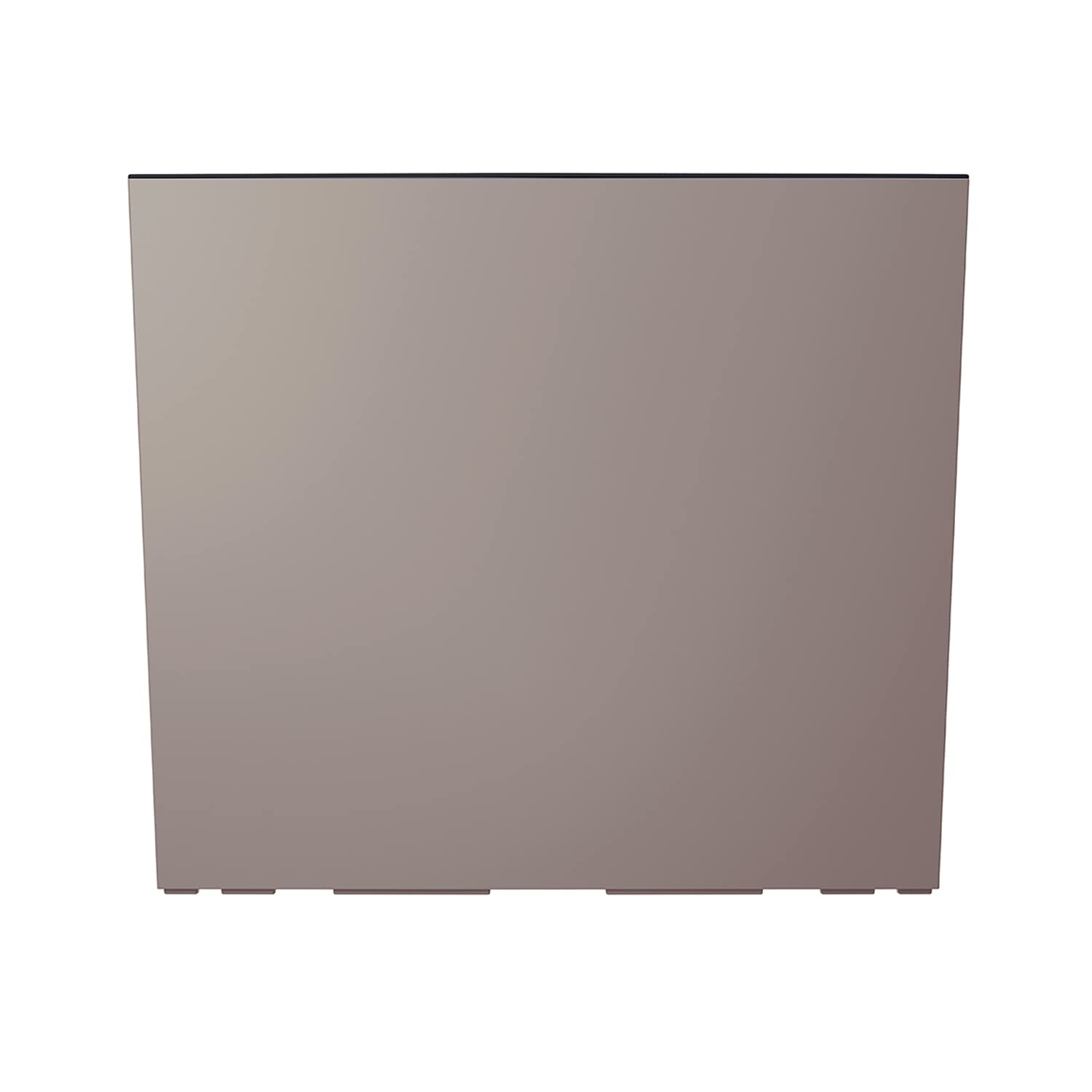 IMJ-Global Vaso per Fiori Piante Rettangolare Urbi Case T In Plastica 58x18x49,8cm Da Interno Esterno Mocca 44 Litri Design Moderno