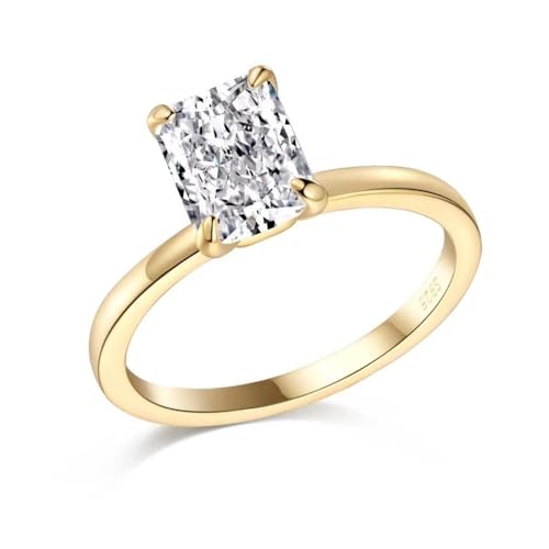 2 Carat Lab Grown Diamond Ring Radiant Cut