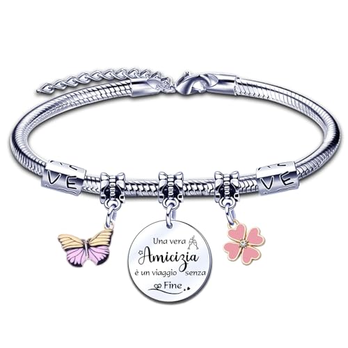 ZYMGUO Bracciale Amicizia Regalo Migliore Amica Donna Braccialetti Veramente Regalo