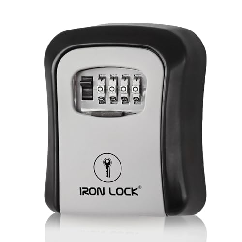Iron Lock® Key Lock Box Wall Mount – Medium Waterproof