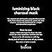 boscia Luminizing Charcoal Mask - Vegan, Cruelty-Free, Natural Skin Care - Peel-Off Face Mask with Activated Black Charcoal - Blackhead Remover & Pore Cleaner - For All Skin Types - 2.8 oz