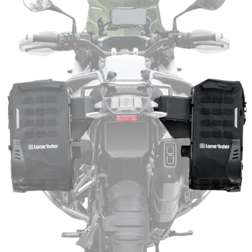 Lone Rider 31L Sac Latéral Semi-Rigide sans Support...