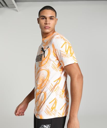 Image of PUMA Men's Cotton Regular Fit T-Shirt