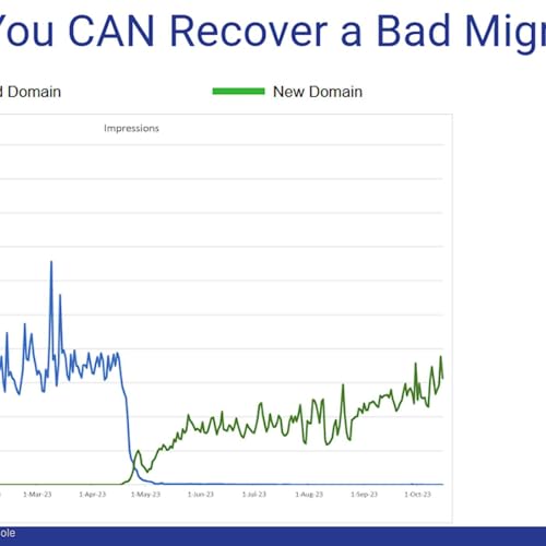 Page de couverture de How to Recover SEO Traffic After a Website Migration