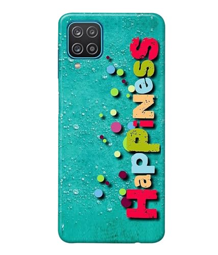 Image of Happiness Happy Printed Hard Back Case Cover Compatible for Samsung Galaxy M32 4G (Multicolor) - D1670