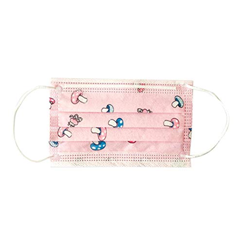 Lacegre Children Disposable Mouth Kids Cartoon Printed Student Face Protective