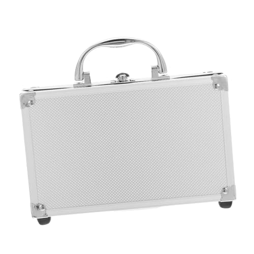 TOGEVAL Estuche para Monedas Compacto con Protectores Transparentes Caja de Exhibición de Resistente y Portátil para Coleccionistas de Insignias y Monedas Conmemorativas