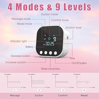 Lulia Double Electric Breast Pump, Breastfeeding Pump 4 Modes & 9 Levels, Low Noise, Anti-Backflow & LED Display, BPA Free, Portable Breast Pumps with 24mm Flange