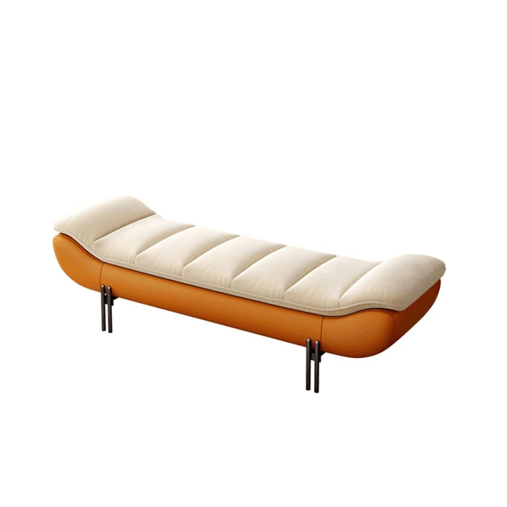 WDSOPK Ottoman Bench Stepping Stool Bedside Stool Bedroom Master Bedroom Bedside Stool Dressing Room Sofa Stool Living Room Shoe Changing Stool Bench Foot Stools Ottomanty Stoo,（A-One Size）
